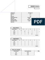 BGMEA University of Fashion & Technology (BUFT) : Warp Pattern