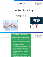 Topic 3 Individual Decision Making - Chapter 9