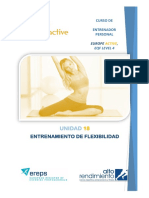 Unidad 18. Entrenamiento de Flexibilidad