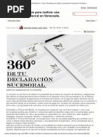 Noticias - Revista - Foro - Pasos y Requisitos para Realizar Una Declaración Sucesoral en Venezuela