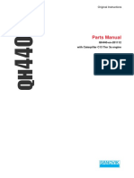 Parts Manual: QH440-en-201112 With Caterpillar C13 Tier 3a Engine