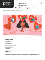 What Are The Five Love Languages