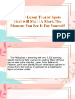 Top 20 Luzon Tourist Spots