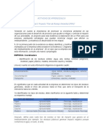 Actividad de Aprendizaje 6 Evidencia 6: Proyecto "Plan de Manejo Ambiental (PMA) "