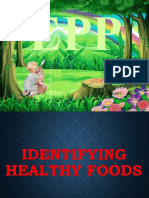 Identifying Healthy Foods