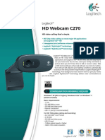 Logitech C270 HD Webcam