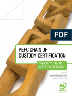 PEFC Chain of Custody Certification - The Key To Selling Certified Products