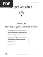 Assertiveness Module 2