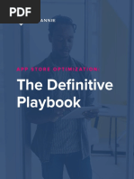 The Definitive Playbook: App Store Optimization