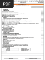 Checklist de Mantenimiento de Racks - Santa Clara