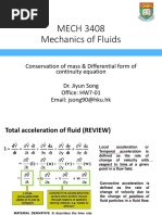 MECH 3408 Mechanics of Fluids