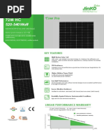 520-540 Watt: Key Features