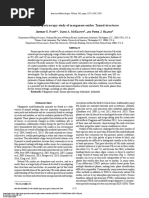 Raman Spectroscopy Study of Manganese Oxides: Tunnel Structures