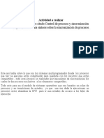 De Acuerdo Al Libro Citado Control de Procesos y Sincronización Pág. 24, Realice Una Síntesis Sobre La Sincronización de Procesos