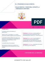 Expo Webinar 1 - Cómo Cuidar Nuestra Salud Mental y Emocional en La Emergencia Sanitaria