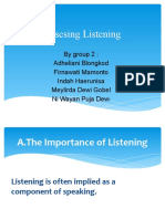 Assesing Listening Group 2