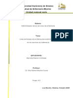 Antecedentes Históricos de La Administración en Los Servicios de Enfermería