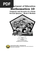 Mathematics 10: Department of Education