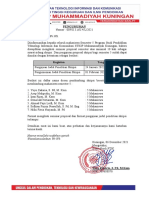 089 Surat Pemberitahuan Tugas Akhir SMT 5