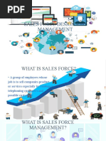 Sales Force Design and Management