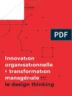 Livre Innovation Organisationnelle Et Transformation Manageriale Par Le Design Thinking