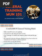 General MUN 101 Training