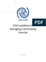 IOM Downsizing Guidelines February 2017