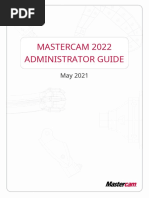 Mastercam 2022 Administrator Guide