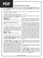 U.S. Legal Forms, Inc. Form OK-864LT: Residential Lease Agreement, Page 1