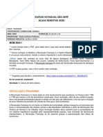 Colégio Estadual São Sepé Aulas Remotas 2020: Bom Dia!!