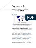 Democracia Representativa