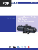 High-Efficiency Model RC2 Series Screw Compressor