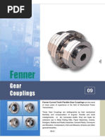 Fenner Curved Tooth Flexible Gear Couplings