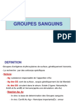 Groupes Sanguins