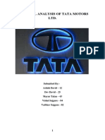 TATA MOTORS RATIO ANALYSIS (1) (4) Final Report Lajdlfjhdgsk