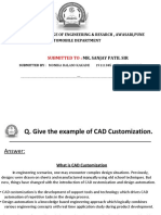 Submitted To:: Government College of Engineering & Resarch, Awasari, Pune Automobile Department