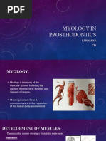 Myology in Prosthodontics by Priyanka