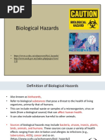 Chapter 3-6 Biological Hazards