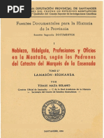 Maza Solano 1956 - Nobleza, Hidalguía, Profesiones y Oficios en La Montaña - MazaSolano - MazaSolano - PADRONES - 2 - La Mason Rionansa