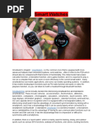 Smart Watches