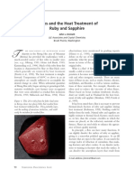 Fluxes and The Heat Treatment of Ruby and Sapphire: Brush Prairie, Washington