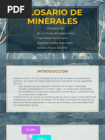 Glosario de Mineralogía