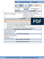 Noviembre - 5to Grado Geografía (2021-2022)