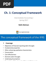 Ch. 1: Conceptual Framework: Intermediate Accounting I Spring 2017