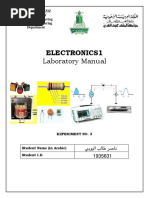 Experiment 3 Full Wave Rectifier