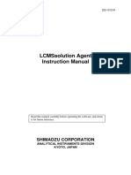 Manual LCMSsolution Agent