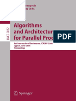 (Lecture Notes in Computer Science 5022) Hong Shen (Auth.), Anu G. Bourgeois, S. Q. Zheng (Eds.) - Algorithms and Architectures for Parallel Processing_ 8th International Conference, ICA3PP 2008, Cypr