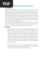 BETTER BMS Functional Specifications