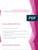 2015 Clinical Practice Guidelines On Obstetric and Gynecologic Infectious Diseases