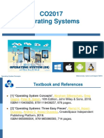 CO2017 Operating Systems: Silberschatz, Galvin and Gagne ©2018 Operating System Concepts